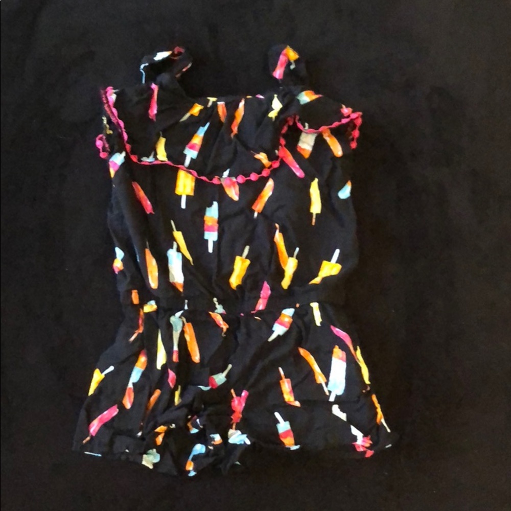 Girls Popsicle One Piece Romper